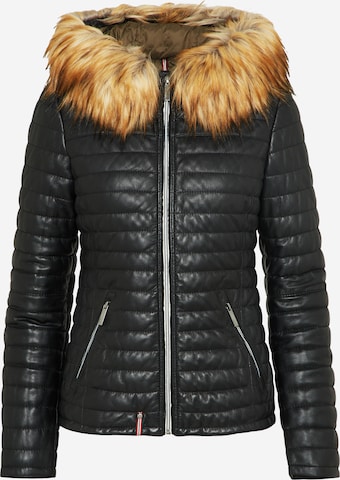 Veste d’hiver OAKWOOD en noir : devant