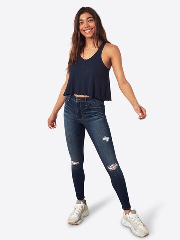 HOLLISTER Skinny Džíny – modrá