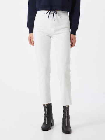 ONLY Slimfit Jeans 'Emily' i vit: framsida