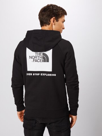 THE NORTH FACE Regularny krój Bluzka sportowa w kolorze czarny: tył