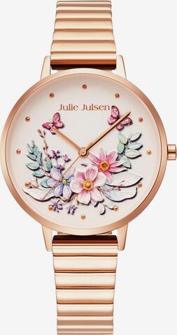 Julie Julsen Uhr 'mit Wechselband' in Gold: front