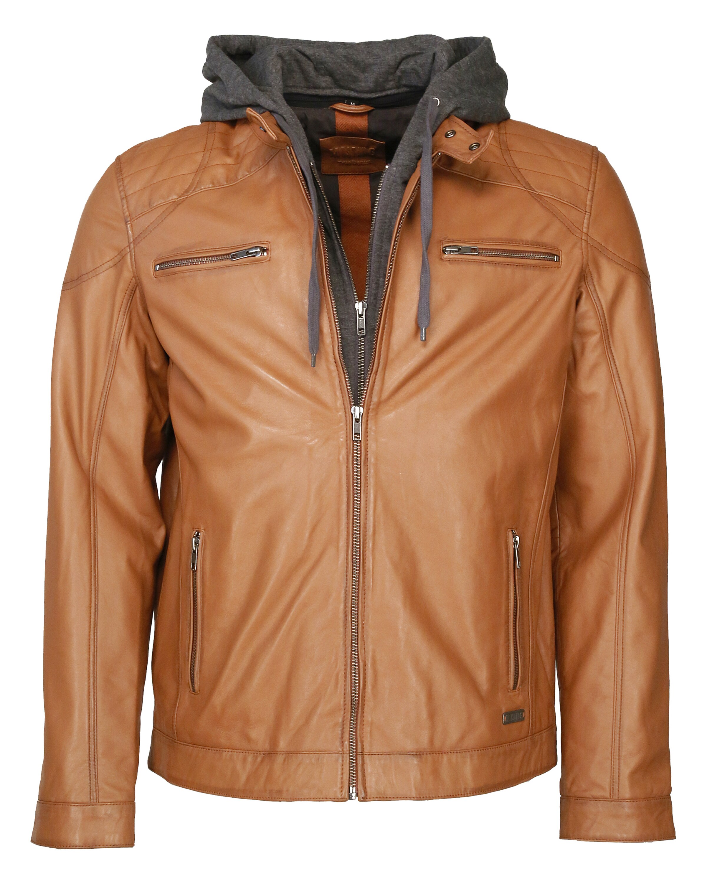 MUSTANG Between-Season Jacket 'Foster' in Brown: front