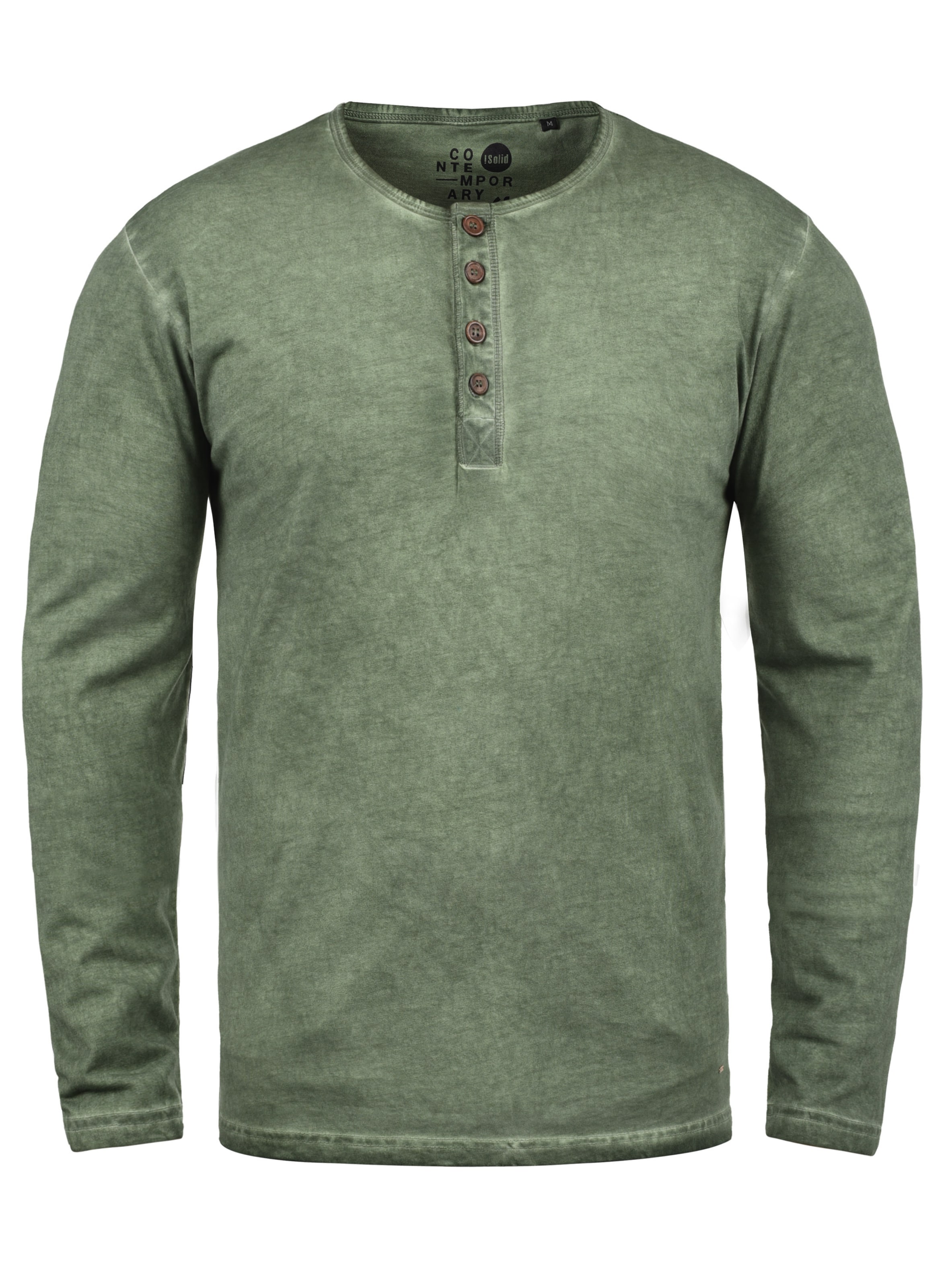 !Solid Shirt 'Timur' in Groen: voorkant