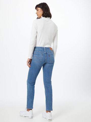 mėlyna LEVI'S ® Prigludęs Džinsai '712™ Slim'