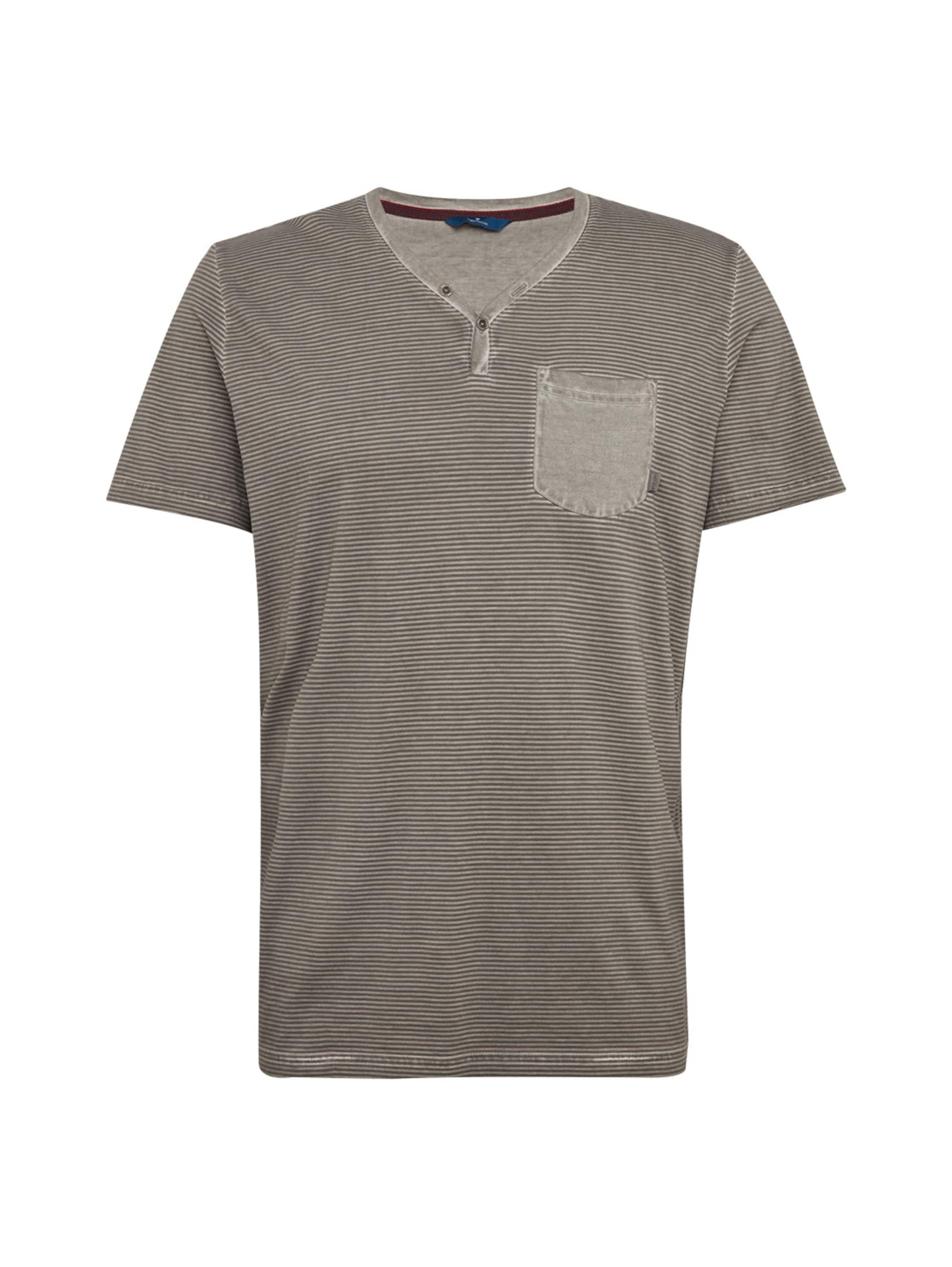 TOM TAILOR T-Shirt en L en gris fumé, Vue avec produit