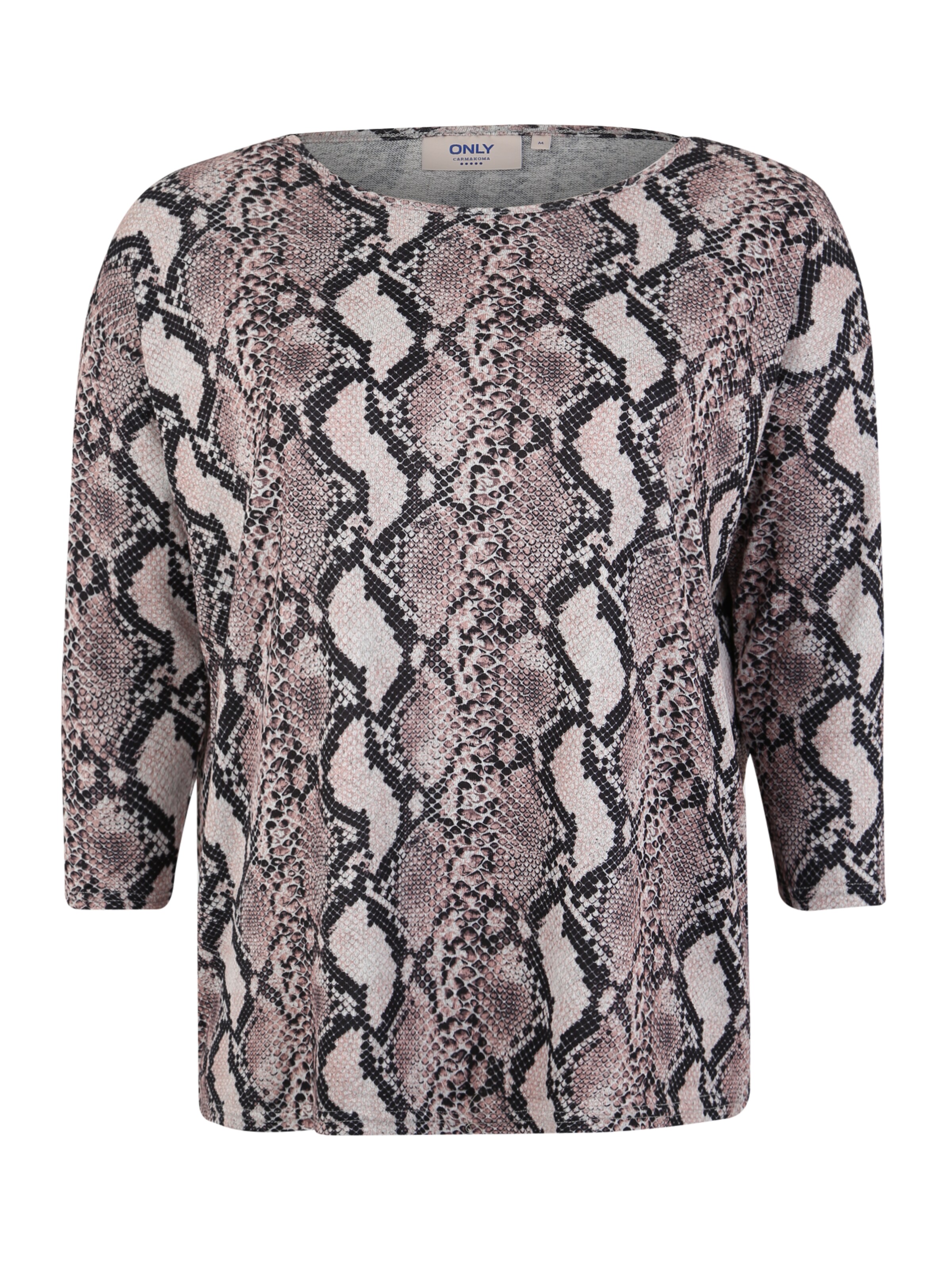 ONLY Carmakoma - Shirt 'CARALBA ' in de kleur Grijs