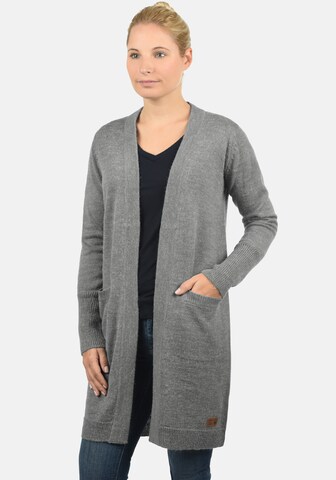 Blend She Knit Cardigan in Grey: front