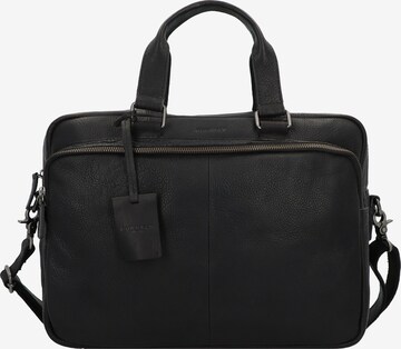 Burkely Document Bag 'Antique Avery' in Black: front