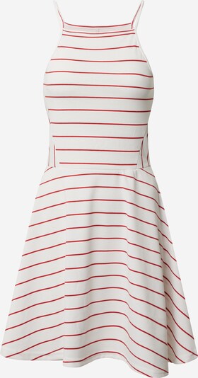 ONLY Vestido de verano 'Loui' en rojo / blanco, Vista del producto