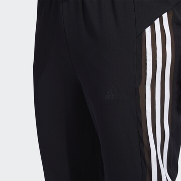 Effilé Pantalon de sport ADIDAS SPORTSWEAR en noir