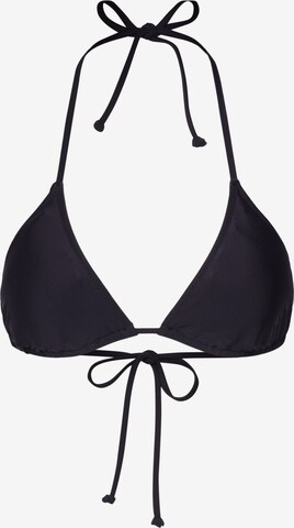 CHIEMSEE Bikini Top in Black: front