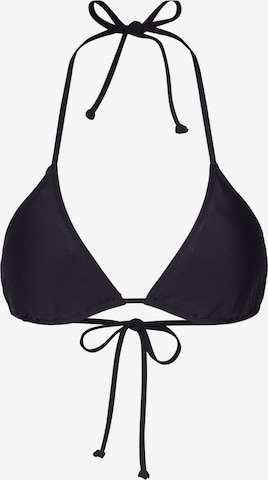 CHIEMSEE Bikini Top in Black: front