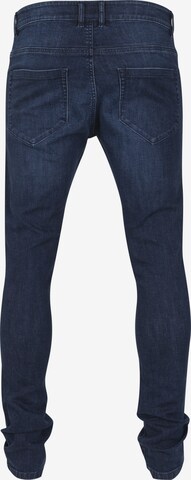 Urban Classics Skinny Jeans in Blauw