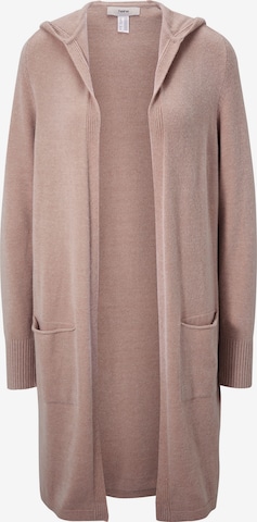 Cardigan 'CASUAL' heine en rose : devant