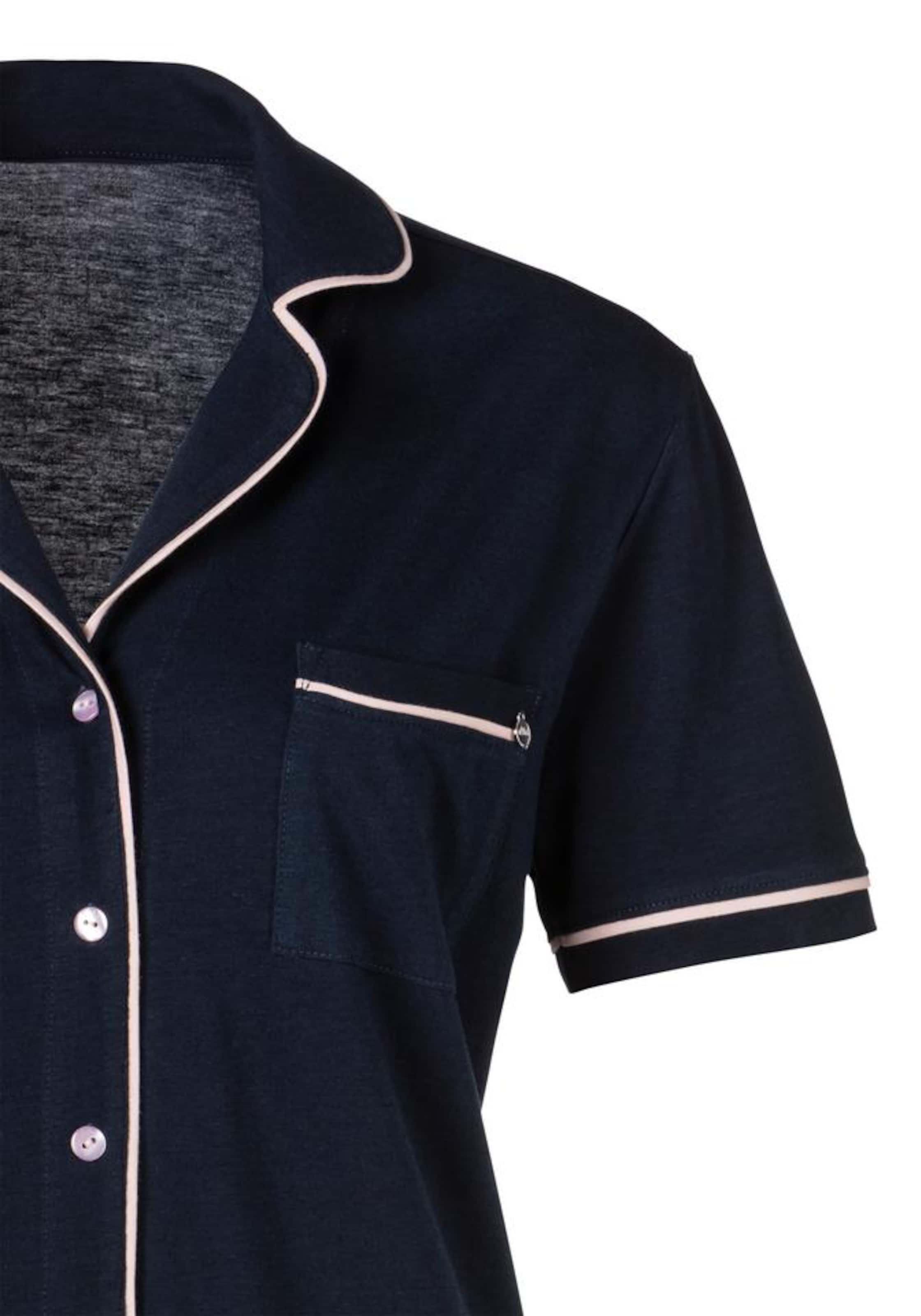 s.Oliver Short Pajama Set in Blue