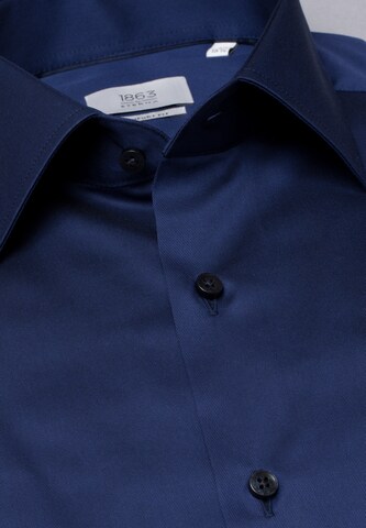 ETERNA Regular fit Button Up Shirt in Blue