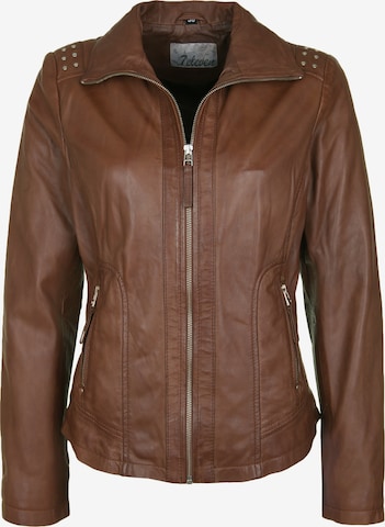 7ELEVEN Between-Season Jacket 'AGNES' in Brown: front