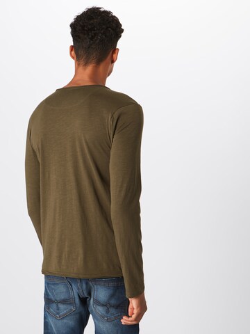 Coupe regular T-Shirt 'MLS CHEESE round' Key Largo en vert : derrière