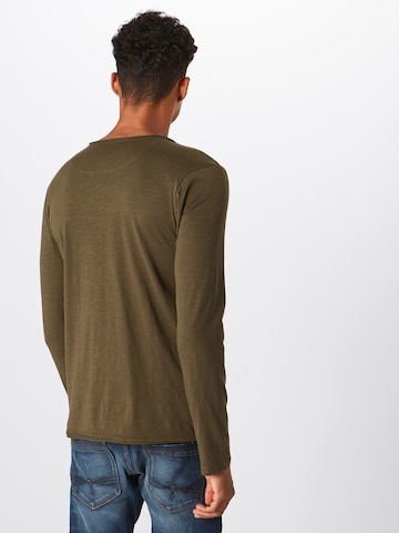 Key Largo Regular fit Shirt 'MLS CHEESE round' in Green: back