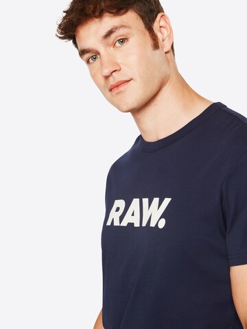 T-Shirt 'Holorn' G-Star RAW en bleu