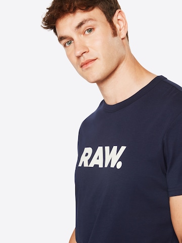 G-Star RAW Футболка 'Holorn' в Синий