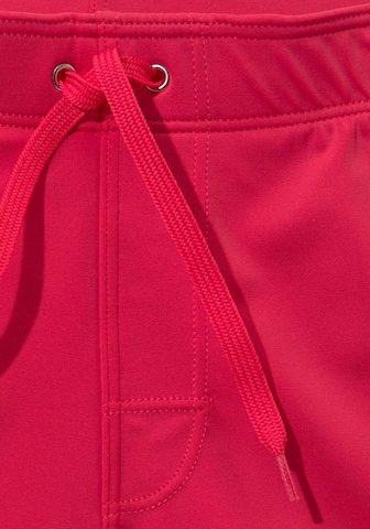 BENCH Athletic Swim Trunks in Red