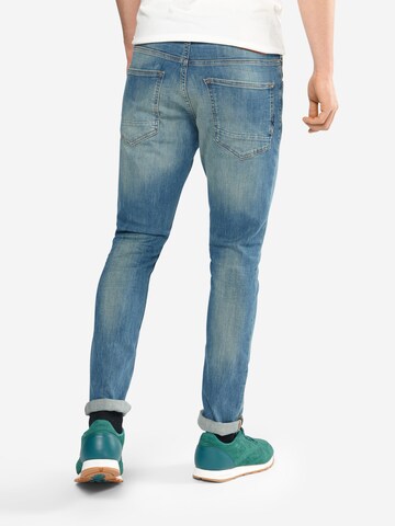 SCOTCH & SODA Slimfit Jeans 'Skim - Green To Green' in Blauw