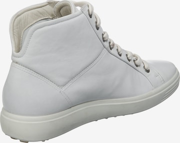 ECCO High-Top Sneakers in White