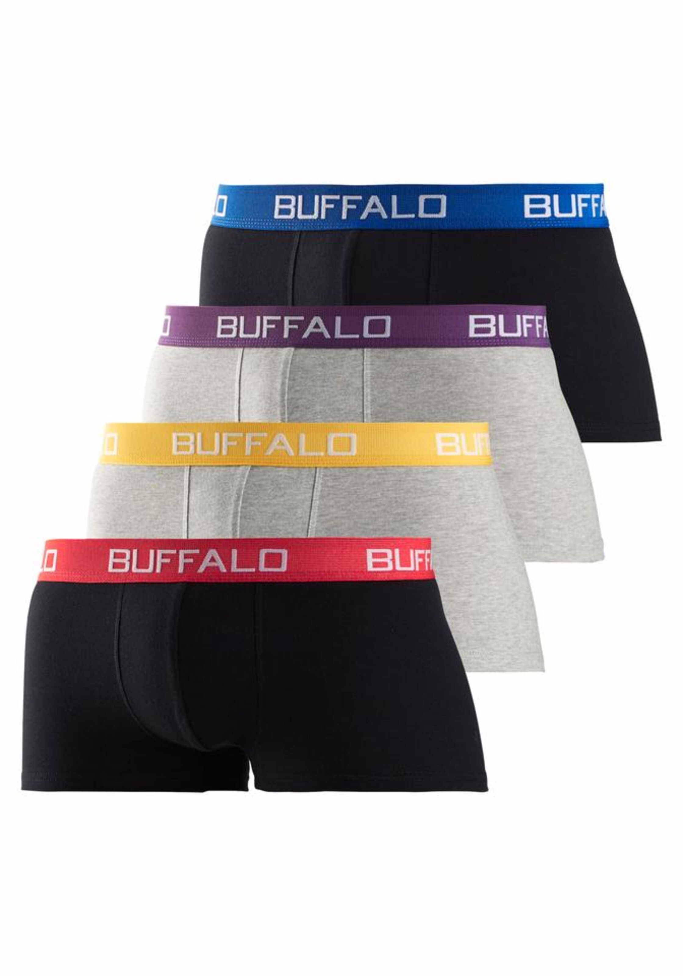 BUFFALO Boxer shorts in Grey: front