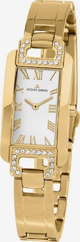 Jacques Lemans Analog Watch 'Barcelona' in Gold: front