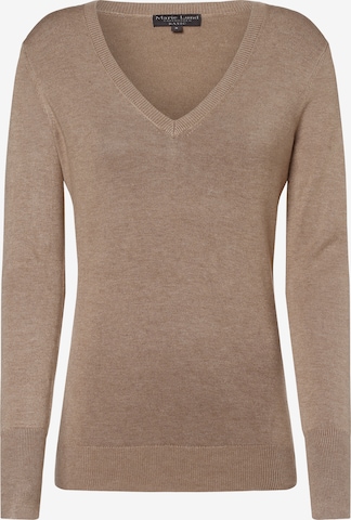 Marie Lund Sweater in Beige: front