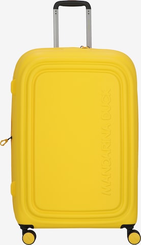 Trolley 'Logoduck+' di MANDARINA DUCK in giallo: frontale