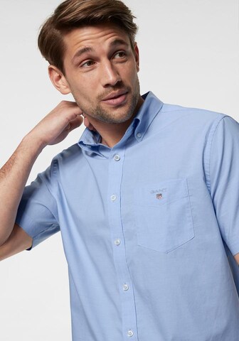 GANT Comfort fit Overhemd in Blauw