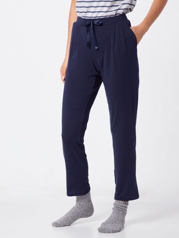 Pantalon de pyjama SCHIESSER en bleu : devant