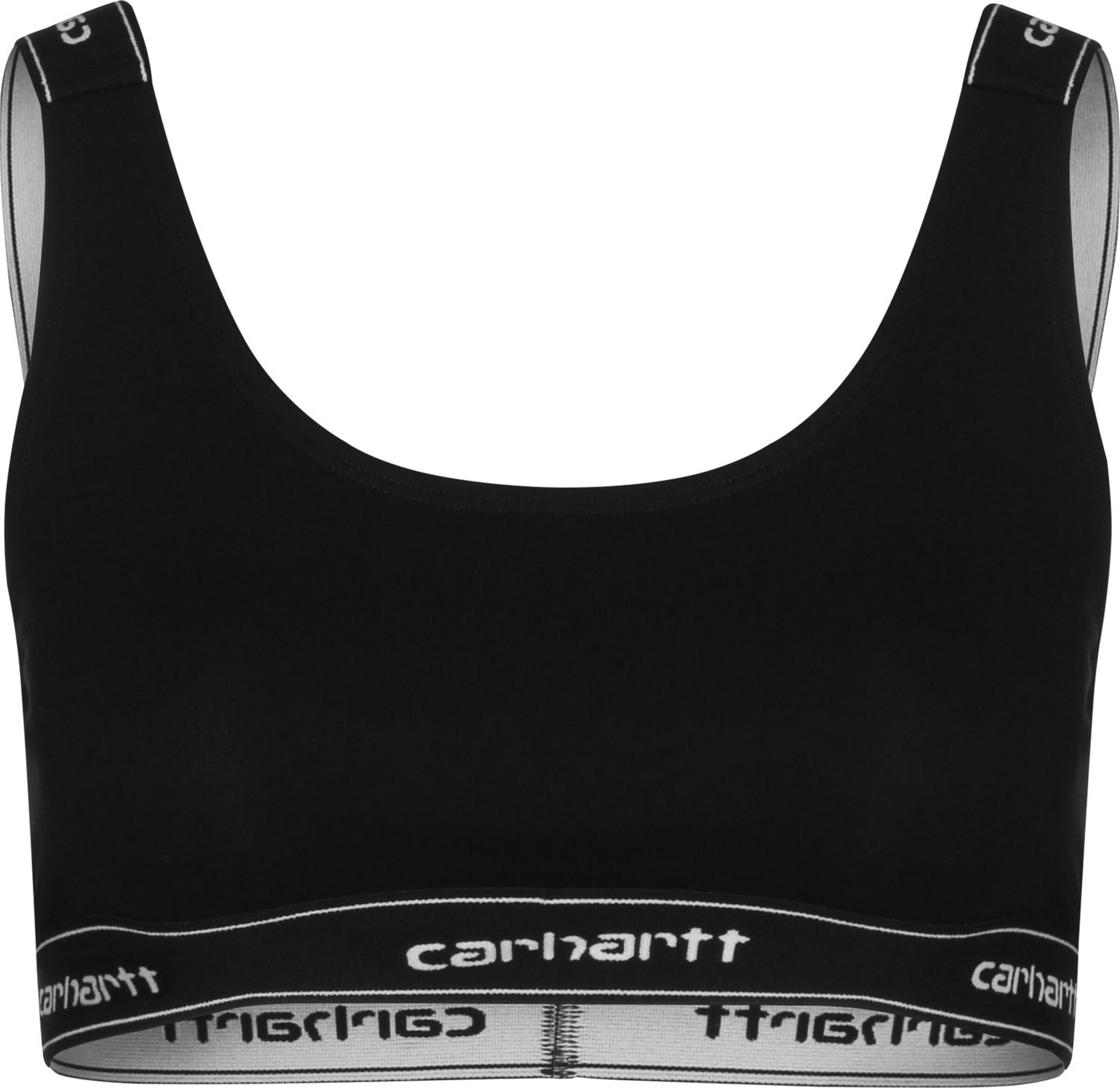 Carhartt WIP Bralette ' Script W ' in schwarz, Produktansicht