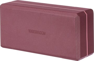 YOGISTAR.COM Yoga Block in Red: front