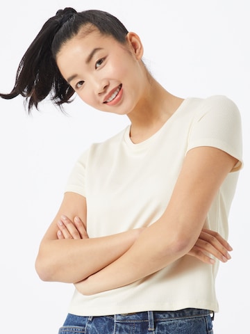 Mavi Shirt in White: front