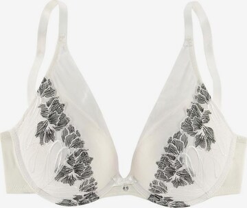 Push-up Soutien-gorge LASCANA en blanc : devant