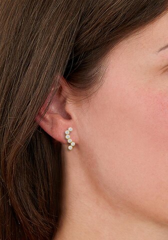 AMOR Earrings in Gold: front