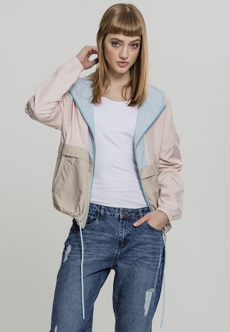 Urban Classics Between-Season Jacket in Beige