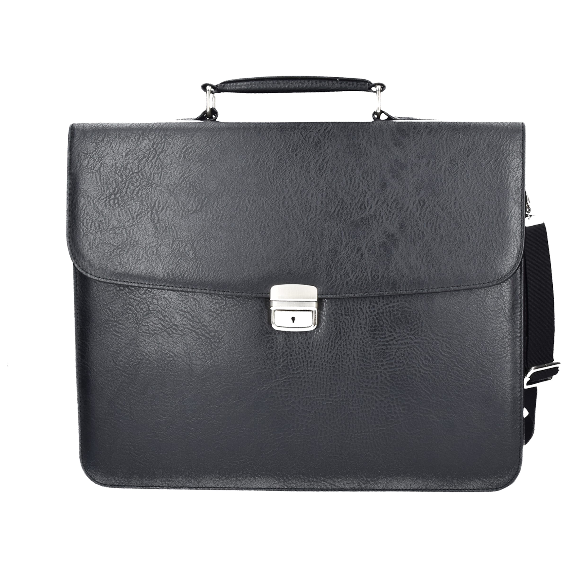 Dermata Document bag in Black: front