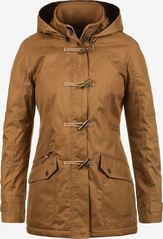 DESIRES Winter Parka 'Brooke' in Brown: front