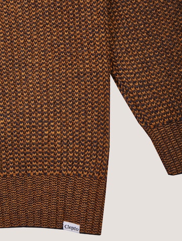 Cleptomanicx Pullover in Braun