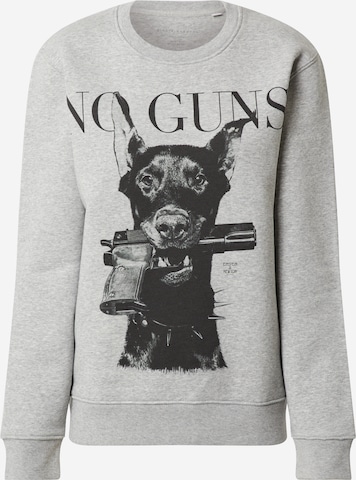 EINSTEIN & NEWTON Sweatshirt 'Gun Dog' i grå: framsida