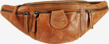 Greenland Nature Fanny Pack in Brown: front