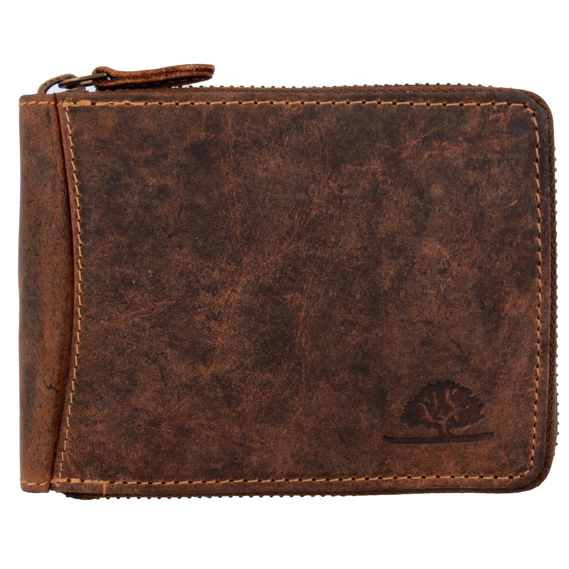 GREENBURRY Portemonnee in Bruin: voorkant