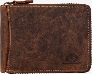 GREENBURRY Wallet in Brown: front