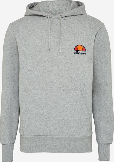 ELLESSE Sweatshirt 'Toce' in Navy / mottled grey / Orange / Red, Item view