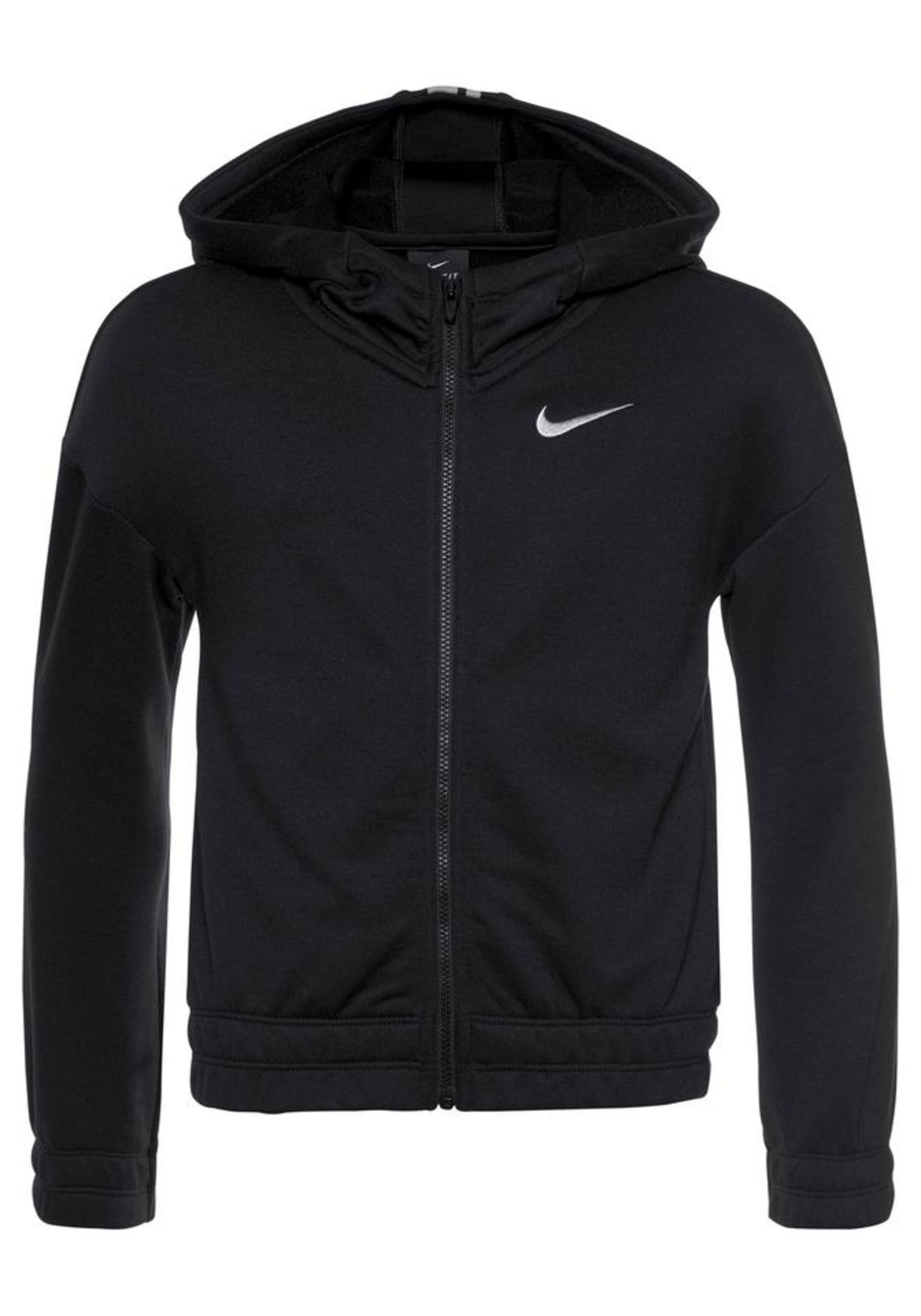 NIKE - Kapuzensweatjacke 'HOODIE FULLZIP STUDIO' in schwarz