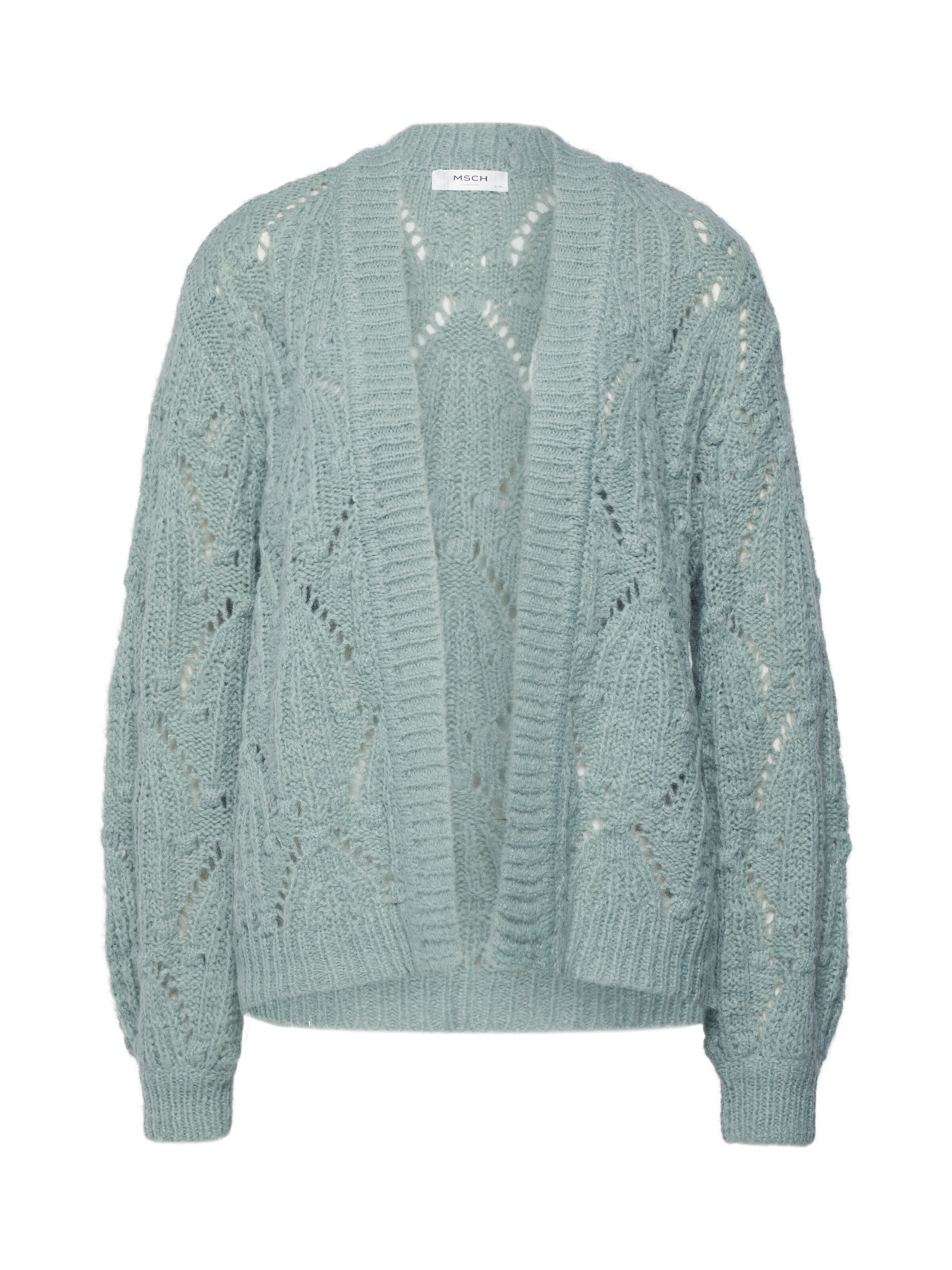 MOSS COPENHAGEN - Gebreid vest 'Mavis' in de kleur Groen